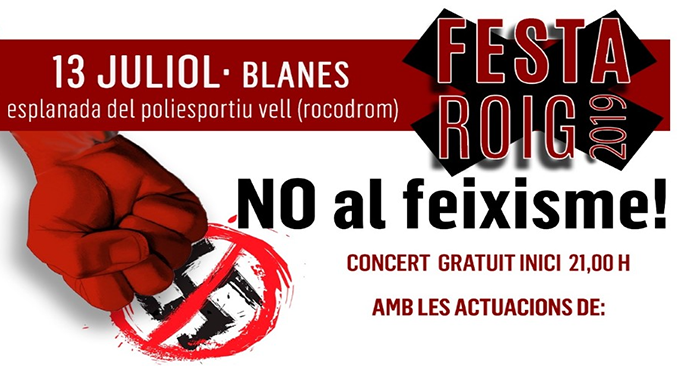 Festa roig Broken