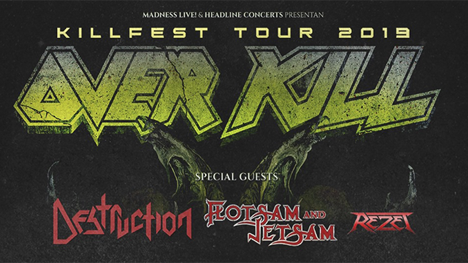 Overkill tour Broken Tomb