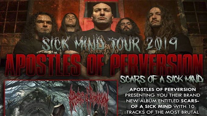 Apostles of Perversion gira Sudamerica Broken Tomb