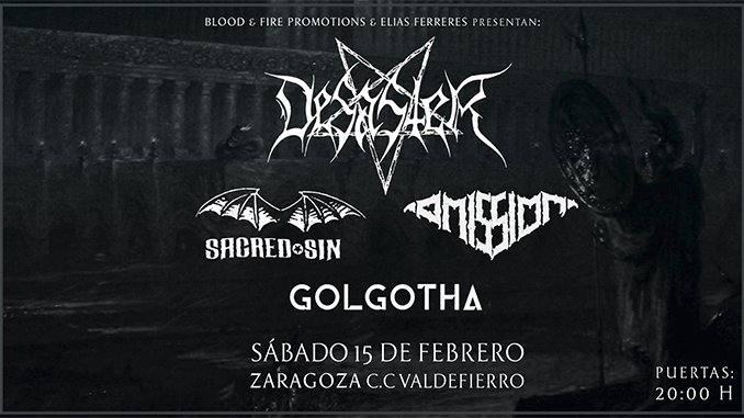 Desaster Zaragoza Broken Tomb