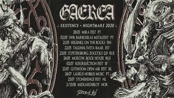 Gaerea gira Rusia Broken Tomb