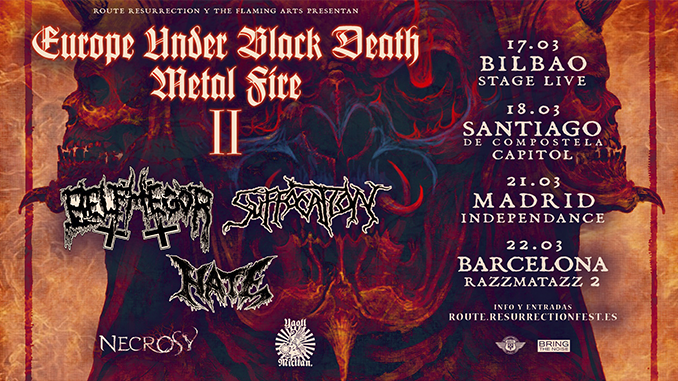 Belphegor Suffocation gira España Broken Tomb