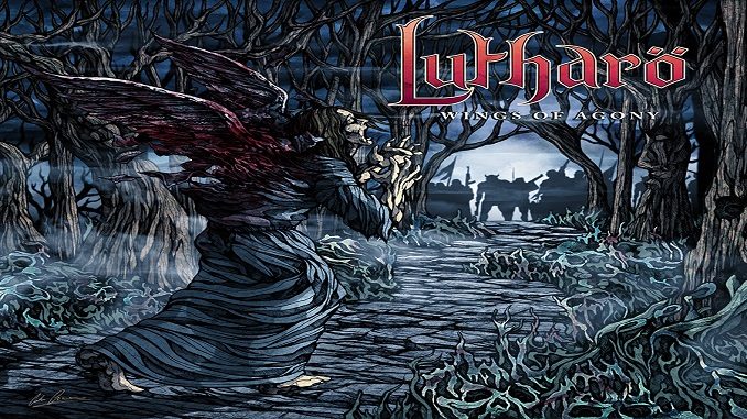 Album cover - Lutharo - Wings of Agony 2020