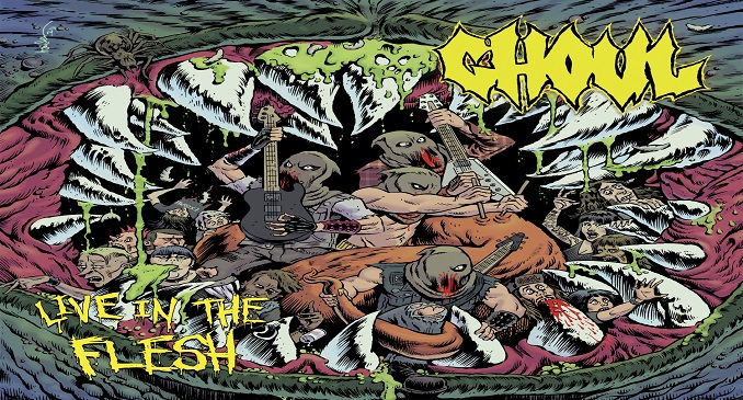 cover Ghoul - Live In The Flesh