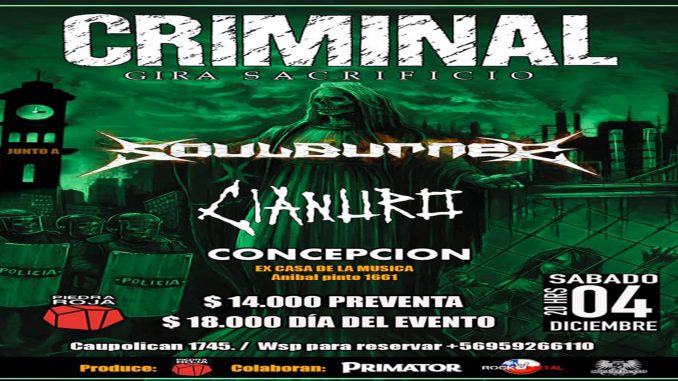 Criminal Soulburner Cianuro web