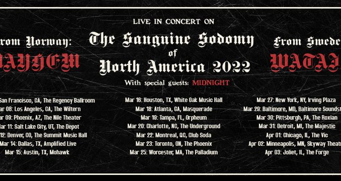 Midnight Mayhem Watain