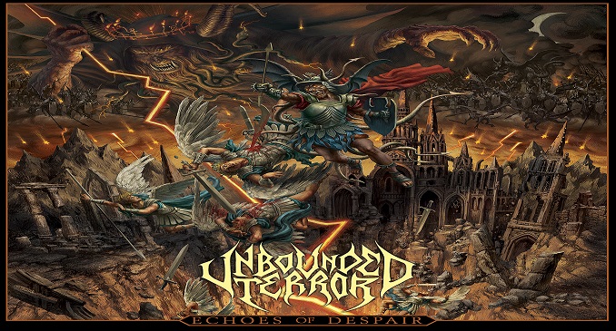 Unbounded Terror - Echoes of Despair 12x12cm