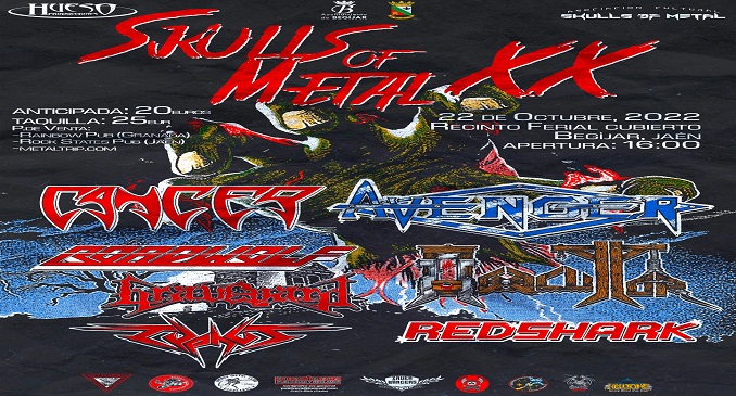 Cartel XX Skulls Of Metal Fest