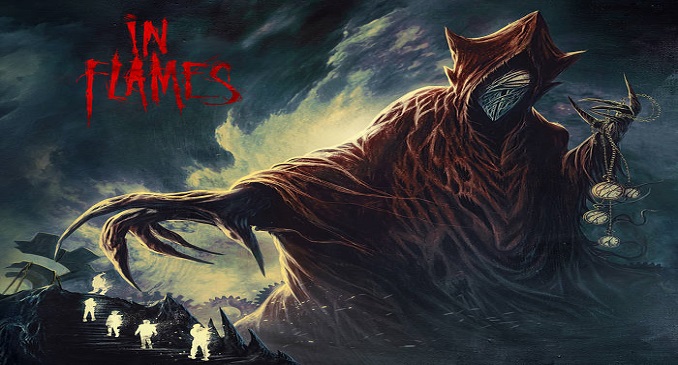 in flames cover