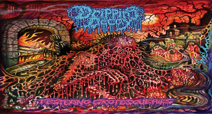 cover Dripping Decay - Festering Grotesqueries